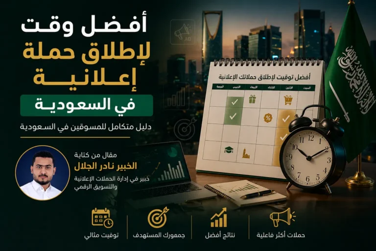 افضل وقت لاطلاق حملة اعلانية في السعودية